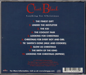 Clint Black : Looking For Christmas (CD, Album, RE)