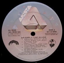 Load image into Gallery viewer, Air Supply : Lost In Love (LP, Album)
