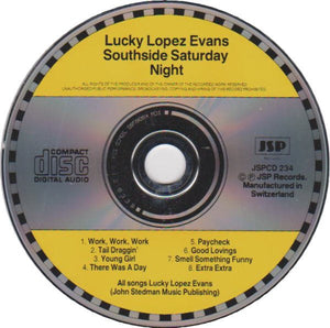 Lucky Lopez Evans* : Southside Saturday Night (CD, Album)