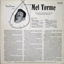 Laden Sie das Bild in den Galerie-Viewer, Mel Tormé : Gene Norman Presents Mel Torme At The Crescendo (LP, Album)
