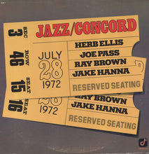Load image into Gallery viewer, Joe Pass, Ray Brown, Jake Hanna, Herb Ellis : Jazz/Concord (LP, Album)

