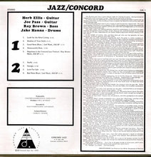 Laden Sie das Bild in den Galerie-Viewer, Joe Pass, Ray Brown, Jake Hanna, Herb Ellis : Jazz/Concord (LP, Album)

