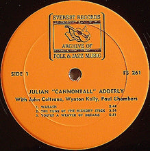 Charger l&#39;image dans la galerie, Julian &quot;Cannonball&quot; Adderly* : Julian &quot;Cannonball&quot; Adderly (LP, Comp)
