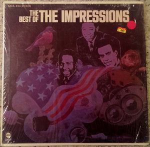 The Impressions : The Best Of The Impressions (LP, Comp, Club)