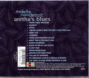 Aretha Franklin : The Delta Meets Detroit: Aretha's Blues (CD, Comp)