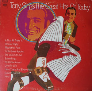 Tony Bennett : Tony Sings The Great Hits Of Today (LP, Album, Ter)