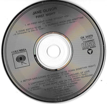 Load image into Gallery viewer, Jane Olivor : First Night (CD, Album, RE)
