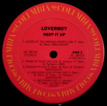 Load image into Gallery viewer, Loverboy : Keep It Up (LP, Album, Pit)
