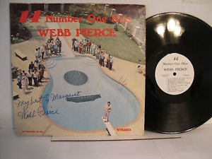 Webb Pierce : 14 Number One Hits (LP, Comp, Promo)