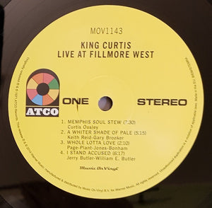 King Curtis : Live At Fillmore West (LP, Album, RE, RM, 180)