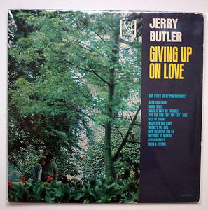 Jerry Butler : Giving Up On Love (LP, Album, Mono, RP)