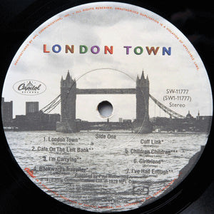 Wings (2) : London Town (LP, Album, Jac)