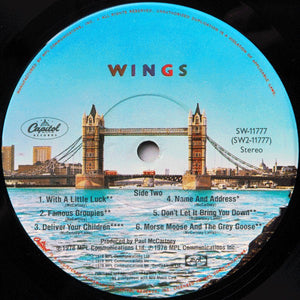 Wings (2) : London Town (LP, Album, Jac)