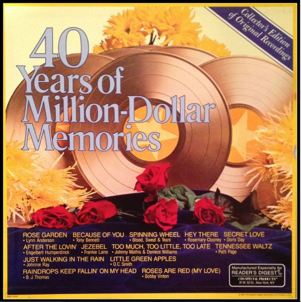 Various : 40 Years Of Million-Dollar Memories (7xLP, Comp + Box)
