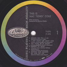 Load image into Gallery viewer, Nat King Cole : This Is Nat &quot;King&quot; Cole (LP, Album)
