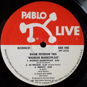 The Oscar Peterson Trio : Nigerian Marketplace (LP, Album)