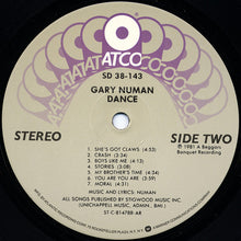 Laden Sie das Bild in den Galerie-Viewer, Gary Numan : Dance (LP, Album, AR )
