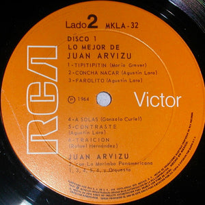 Juan Arvizu : Lo Mejor De Juan Arvizu (3xLP, Comp, RE + Box)