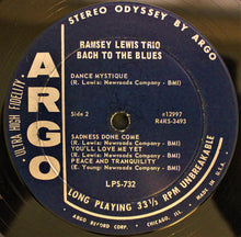 Load image into Gallery viewer, The Ramsey Lewis Trio : Bach To The Blues (LP, Album, Dee)
