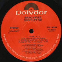Charger l&#39;image dans la galerie, Isaac Hayes : Don&#39;t Let Go (LP, Album, 26 )
