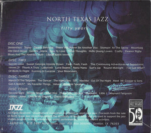 Various : North Texas Jazz - Fifty Years (4xCD, Comp + Box)