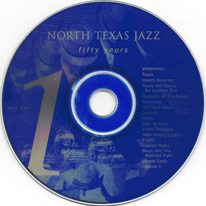Various : North Texas Jazz - Fifty Years (4xCD, Comp + Box)