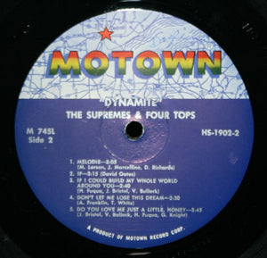 The Supremes & The Four Tops* : Dynamite (LP, Album, Ind)