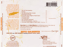 Load image into Gallery viewer, Stan Getz And João Gilberto Featuring Antonio Carlos Jobim : Getz / Gilberto (CD, Album, RE)
