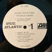 Laden Sie das Bild in den Galerie-Viewer, Hank Crawford : Double Cross (LP, Album, Promo)
