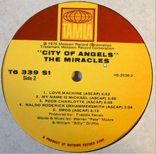 Laden Sie das Bild in den Galerie-Viewer, The Miracles : City Of Angels (LP, Album, Hol)
