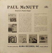 Laden Sie das Bild in den Galerie-Viewer, Paul McNutt : The Voice Of Paul McNutt (LP, Album)
