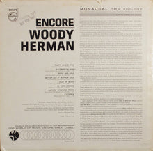 Laden Sie das Bild in den Galerie-Viewer, Woody Herman : Encore (LP, Mono, Promo)
