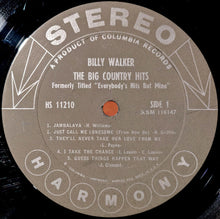 Laden Sie das Bild in den Galerie-Viewer, Billy Walker : The Big Country Hits (LP)
