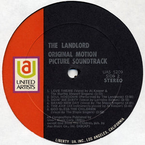 Al Kooper : The Landlord - Original Movie Picture Soundtrack (LP, Album)