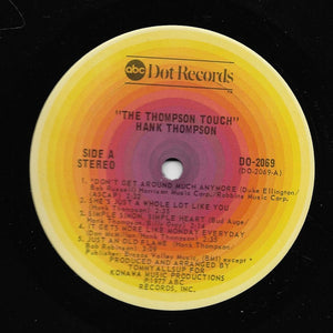 Hank Thompson : The Thompson Touch (LP, Album)