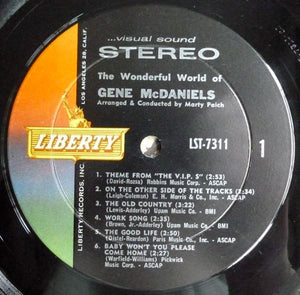 Gene McDaniels* : The Wonderful World Of: Gene McDaniels (LP, Album)