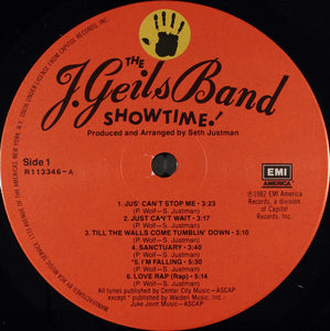 The J. Geils Band : Showtime! (LP, Album, Club)