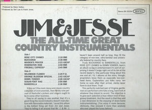 Jim & Jesse : The All-Time Great Country Instrumentals (LP)
