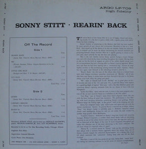 Sonny Stitt : Rearin' Back (LP, Album, RE)