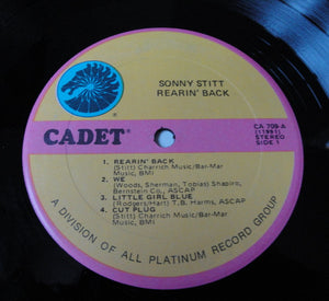 Sonny Stitt : Rearin' Back (LP, Album, RE)