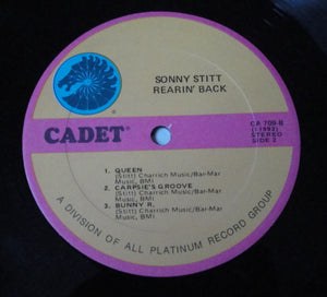 Sonny Stitt : Rearin' Back (LP, Album, RE)