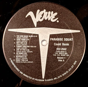 Count Basie : Paradise Squat (2xLP, Album, Gat)