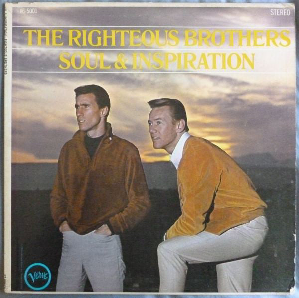 The Righteous Brothers : Soul & Inspiration (LP, Album, Club, Cap)