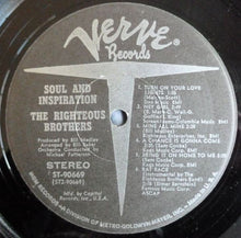 Laden Sie das Bild in den Galerie-Viewer, The Righteous Brothers : Soul &amp; Inspiration (LP, Album, Club, Cap)
