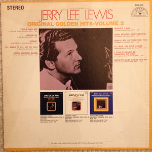 Jerry Lee Lewis : Original Golden Hits - Volume 2 (LP, Comp, RE)