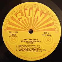 Load image into Gallery viewer, Jerry Lee Lewis : Original Golden Hits - Volume 2 (LP, Comp, RE)
