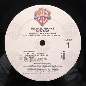 Michael Franks : Skin Dive (LP, Album, Spe)