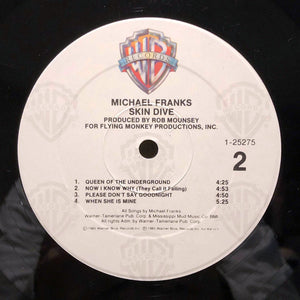Michael Franks : Skin Dive (LP, Album, Spe)