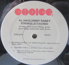 Load image into Gallery viewer, Al Haig &amp; Jimmy Raney : Strings Attached (LP, Album)
