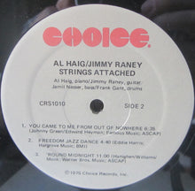 Charger l&#39;image dans la galerie, Al Haig &amp; Jimmy Raney : Strings Attached (LP, Album)
